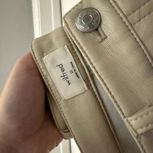 Aritzia leather pants